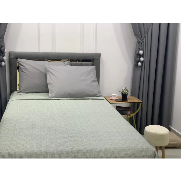 NIVEMESHOME الورقة الخضراء 160x230 غطاء سرير واحد شخصي