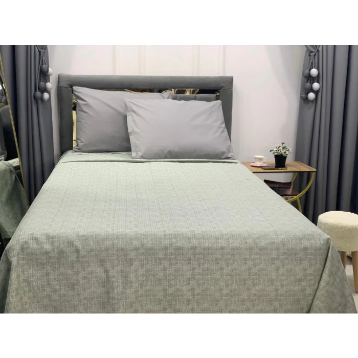 NIVEMESHOME الورقة الخضراء 160x230 غطاء سرير واحد شخصي