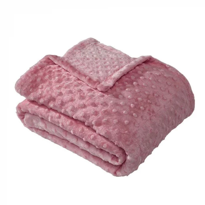 PEARLY ROSA ZWEI-PERSONEN-BUTTER-SOFT-DECKE MERINOWOLLE