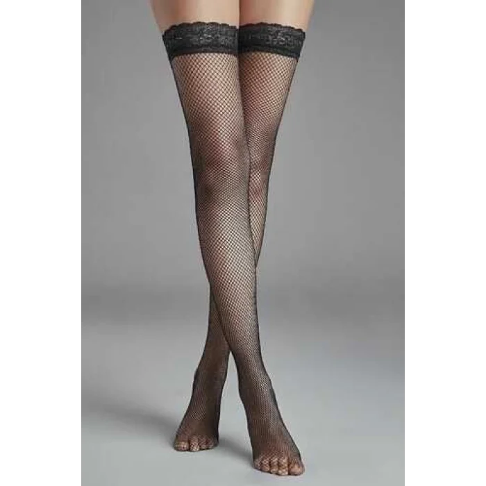 MEDIAS DE LIGUERO DE MALLÉ NEGROS S/M