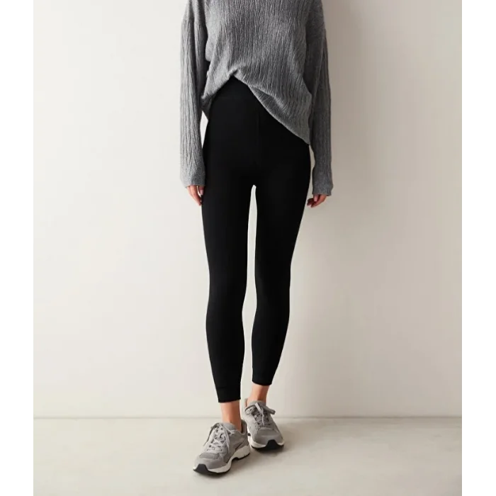 PENTI FLUFFY LEGGINGS NEGRO L-XL