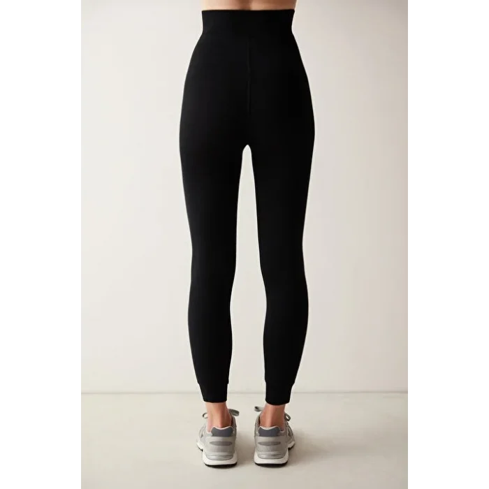 PENTI FLUFFY LEGGINGS NEGRO L-XL