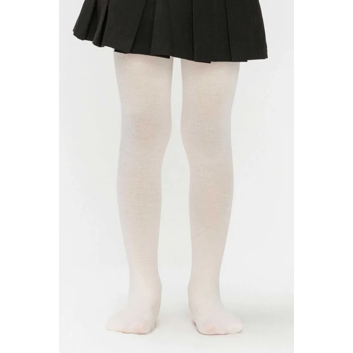 PENTİ PRETTY MİCRO 40 MEDIAS BLANCAS CON CULOTTE PARA NIÑA DE 11 A 13 AÑOS