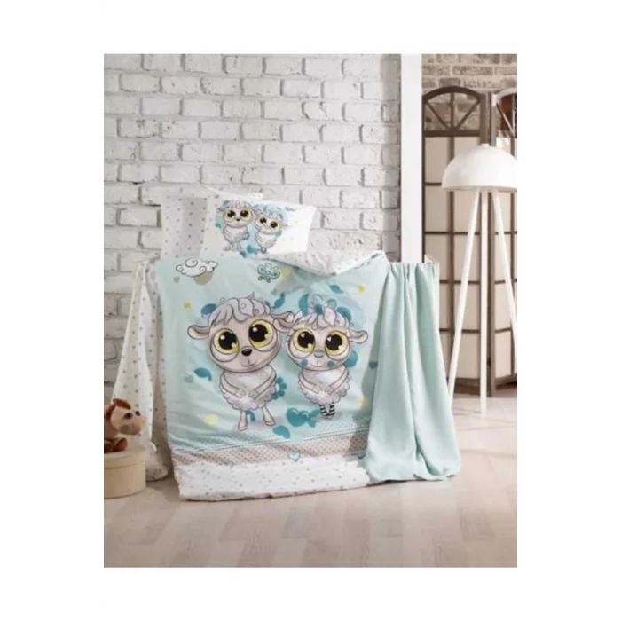 TAÇ CRISTAL HAPPYLAMBS BLUE BAMBOO MAGLIA DA BAMBOO PER SET DI BAMBINO