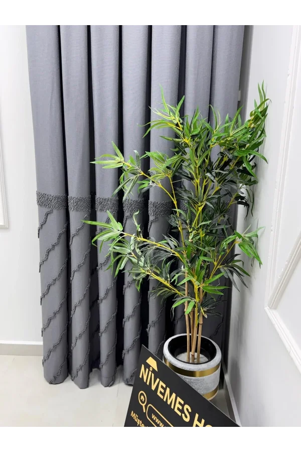 NİVEMESHOME VERA 1/3 PİLELİ FON PERDE APM