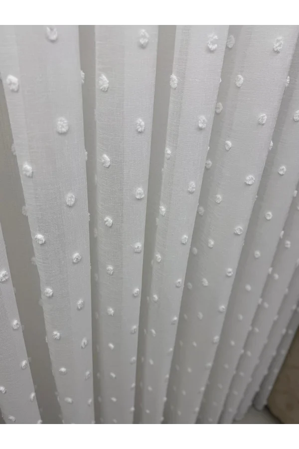 NİVEMESHOME ARYEL  1-006 1/2,5 PİLELİ  TÜL PERDE APM