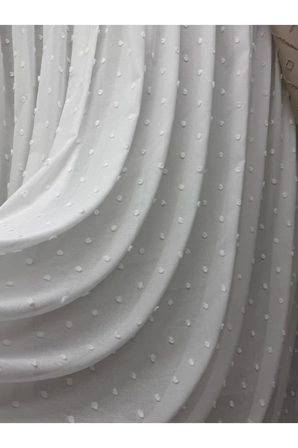 NİVEMESHOME ARYEL  1-006 1/2,5 PİLELİ  TÜL PERDE APM