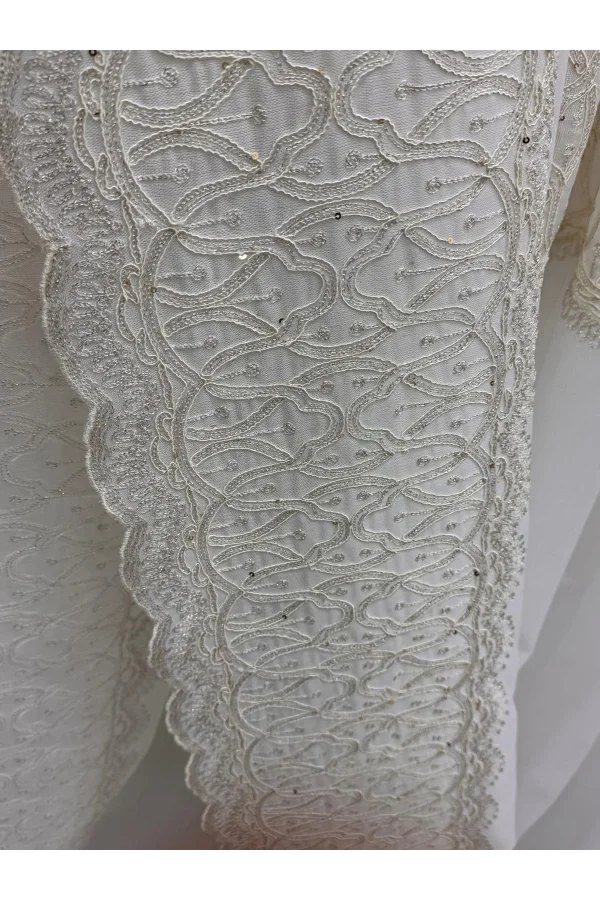 NİVEMESHOME LUMİNA 7194 V2 1/2,5 PİLELİ BAMBU TÜL PERDE