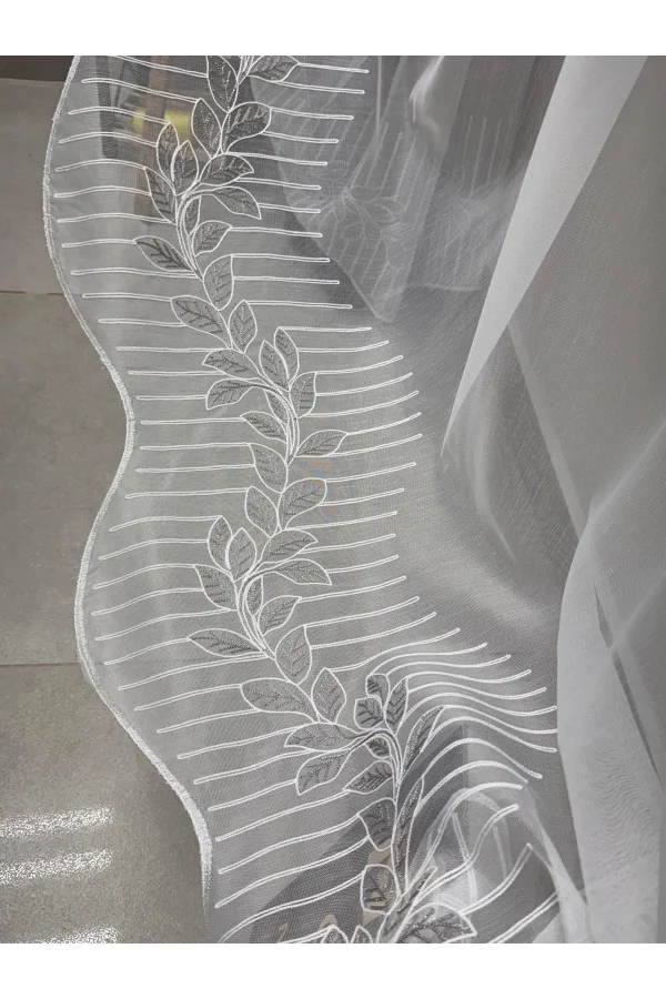 NİVEMESHOME EYLÜLZADE PLATA DETALLE 1/2,5 TUL CON PLIEGUES CORTINAS APM