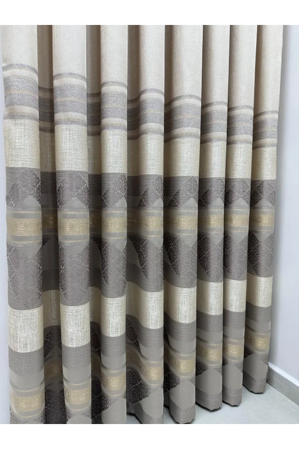 NİVEMESHOME CEYHAN V-5202 VİZON 1/3 SIK PİLE FON PERDE APM