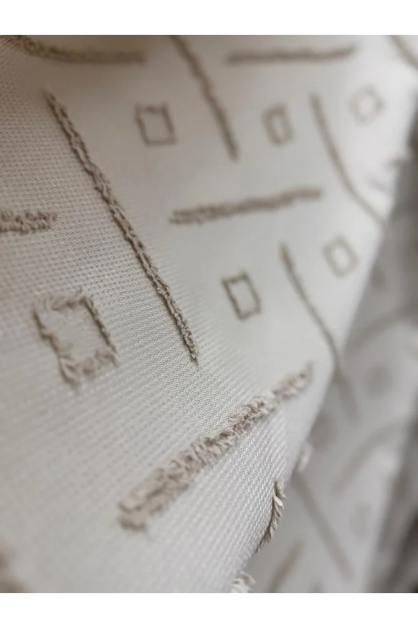 NİVEMESHOME SILK 3-0006 HAZEL 1/3 PILLED CURTAIN