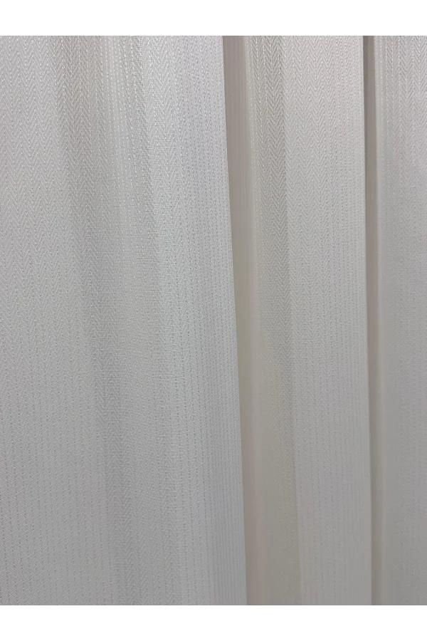 NIVEMESHOME NEW GENERATION FISH SCALE V-101 1/3 PILE TULLE CURTAIN