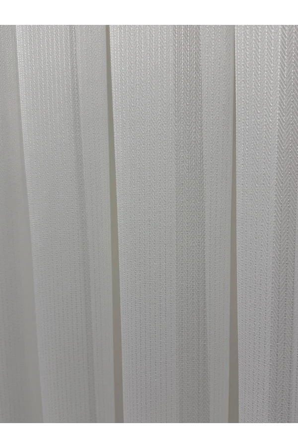 NIVEMESHOME NEW GENERATION FISH SCALE V-101 1/3 PILE TULLE CURTAIN