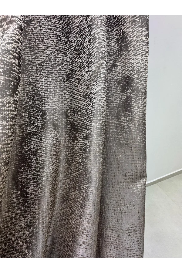 NİVEMESHOME ÇAĞLA V-5303 TOPRAK 1/3 PİLELİ FON PERDE