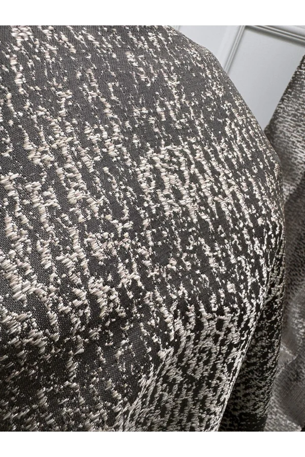 NİVEMESHOME ÇAĞLA V-5303 TOPRAK 1/3 PİLELİ FON PERDE