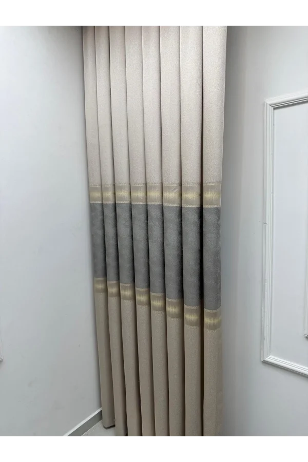 NIVEMESHOME HOPE V-5217 1/3 LINED CURTAIN