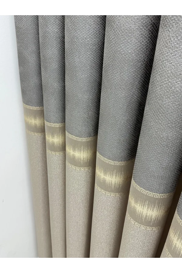 NIVEMESHOME HOPE V-5217 1/3 LINED CURTAIN