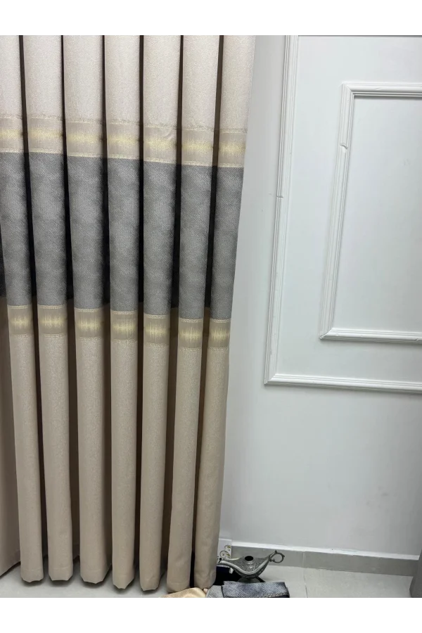 NIVEMESHOME HOPE V-5217 1/3 LINED CURTAIN