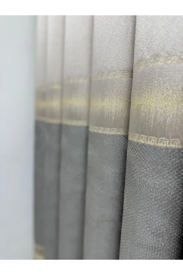 NIVEMESHOME HOPE V-5217 1/3 LINED CURTAIN