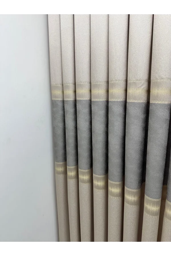 NIVEMESHOME HOPE V-5217 1/3 LINED CURTAIN