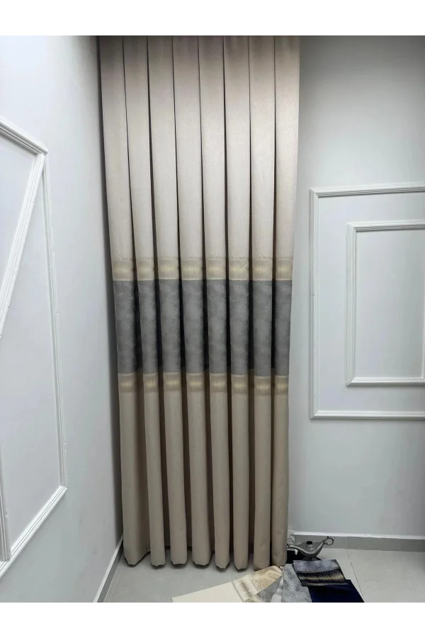 NIVEMESHOME HOPE V-5217 1/3 LINED CURTAIN