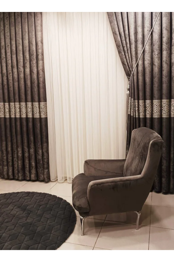 AHTER GRİ-TAŞ 1/3 SIK PİLE FON PERDE APM