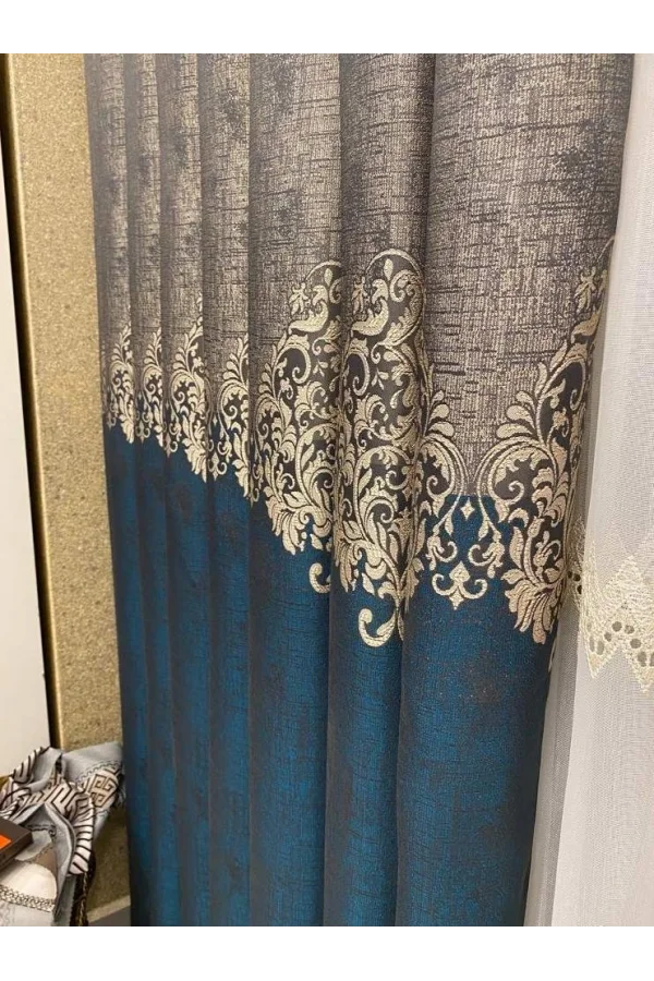 ANEMON SMARAGDGRÜN 1/3 DICHT PELZ VORHANG APM