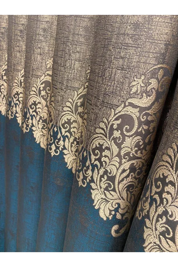 ANEMON SMARAGDGRÜN 1/3 DICHT PELZ VORHANG APM