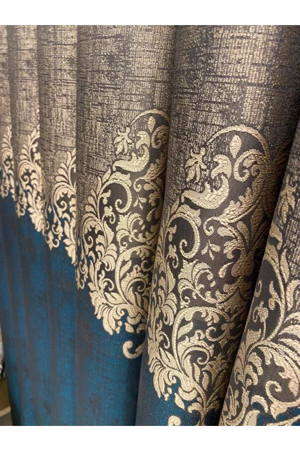 ANEMON SMARAGDGRÜN 1/3 DICHT PELZ VORHANG APM