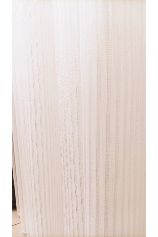 AREKA SILBER ZIGZAG 1/3 DICK FALTENVORHANG APM