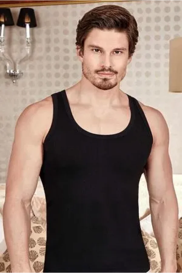 BERRAK 1030 ELASTAN ERKEK ATLET SİYAH