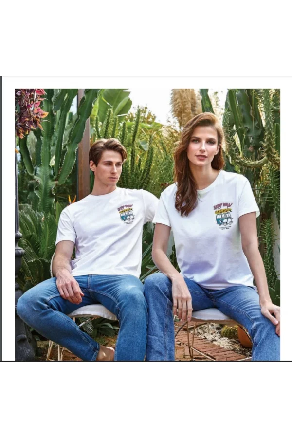 BERRAK 4113 МУЖСКАЯ ФУТБОЛКА БЕЛАЯ