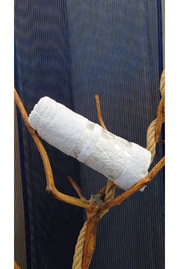 CEYLAN AÇIK GRAY 70*140 BATH TOWEL KARACAN