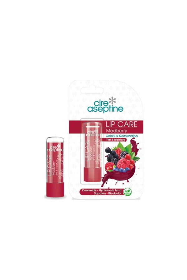 CİRE ASEPTİNE MADBERRY 4,5 GR LIPPENPFLEGECREME