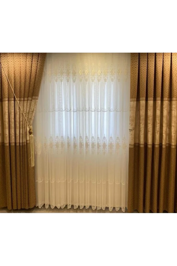 KREM GOLD FJ630994V-403 1/3 DİK PİLE PANEL PERDE APM