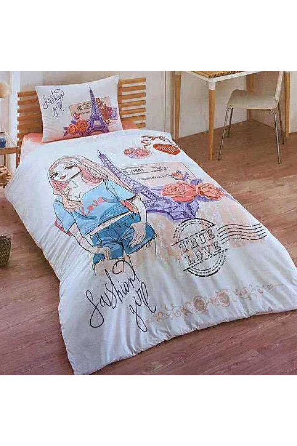 CRYSTAL FASHION SINGLE BEDSPREAD SET