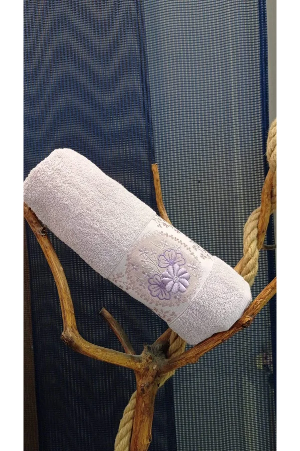 LEYLA LILA 70*135 ASCIUGAMANO DA BAGNO KARACAN