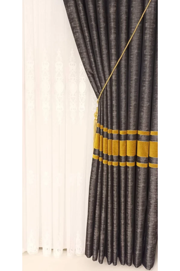 LİYANS DOMINIC MOSTARDA 1/3 FIT PILE FONDO SCHERMO APM