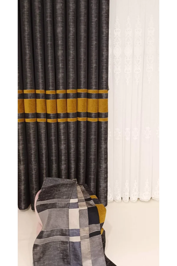 LİYANS DOMINIC MOSTARDA 1/3 FIT PILE FONDO SCHERMO APM