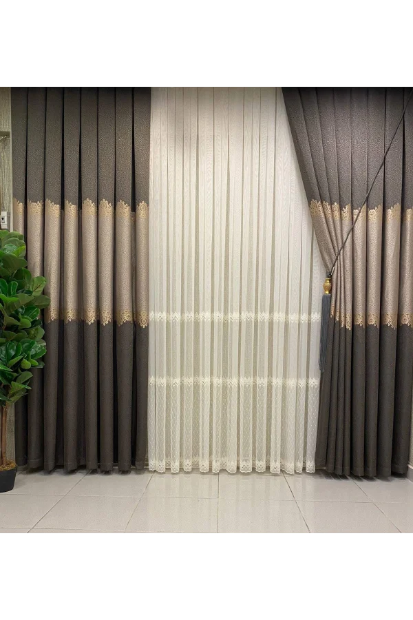 ЛОРА АНТРАЦИТ / КАМЕНЬ 1/3 ТЕСТОВЫЙ ФОНОВЫЙ ШТОРЫ APM