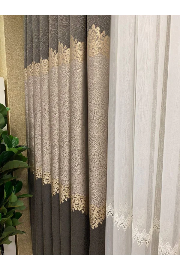 ЛОРА АНТРАЦИТ / КАМЕНЬ 1/3 ТЕСТОВЫЙ ФОНОВЫЙ ШТОРЫ APM