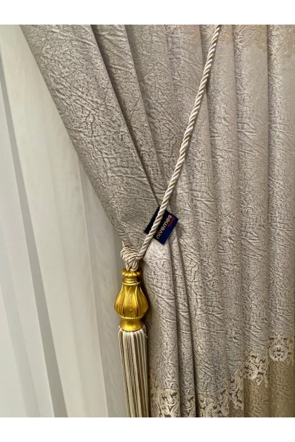 لورا جراي 1/3 سميكة تنجيد ستارة الخلفية أبم