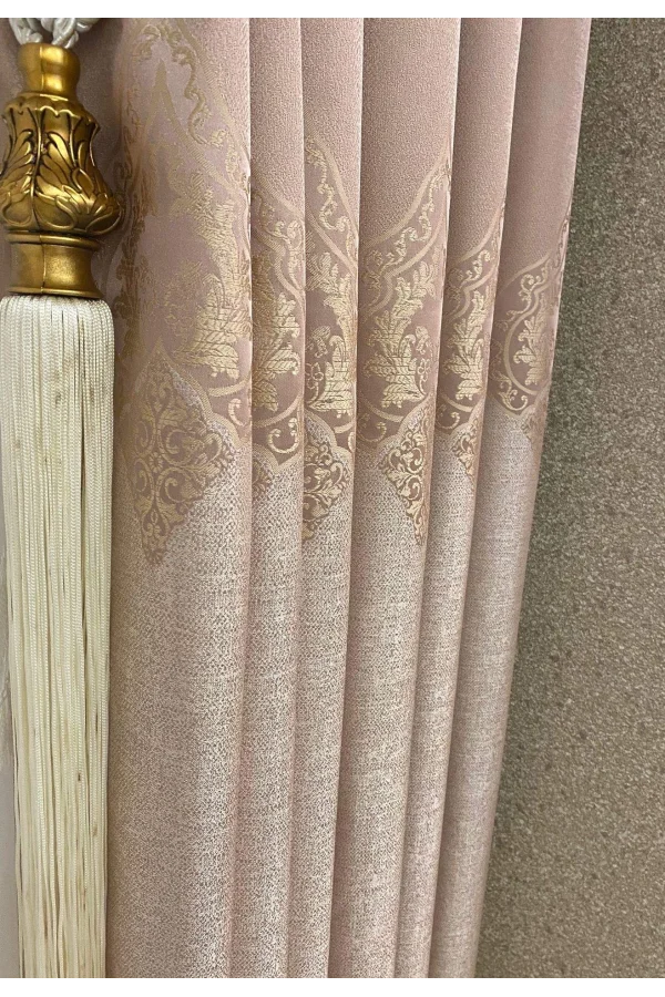 MANDEVİLLA ROSA FJ612861 1/3 DICHTE VORHANGSTOFF