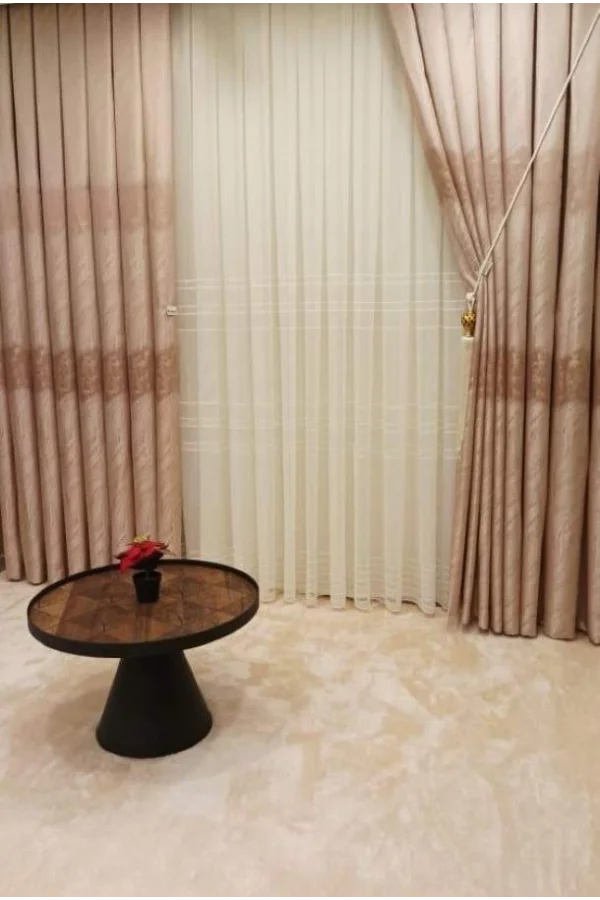 MARGARET PUDER 1/3 DICKES GERADE VORHANGPLISSEE APM