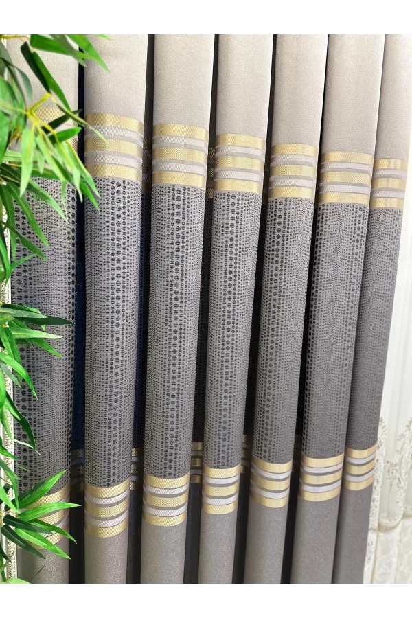 MIZRAKLI FT632256 V-5403 GRİ 1/3 SIK PİLE FON PERDE APM