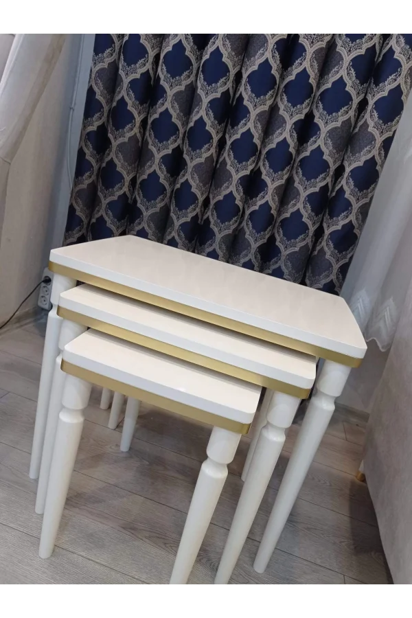 NİVEMESHOME DURU KREM-GOLD 3 PIECES LUX ZIGON