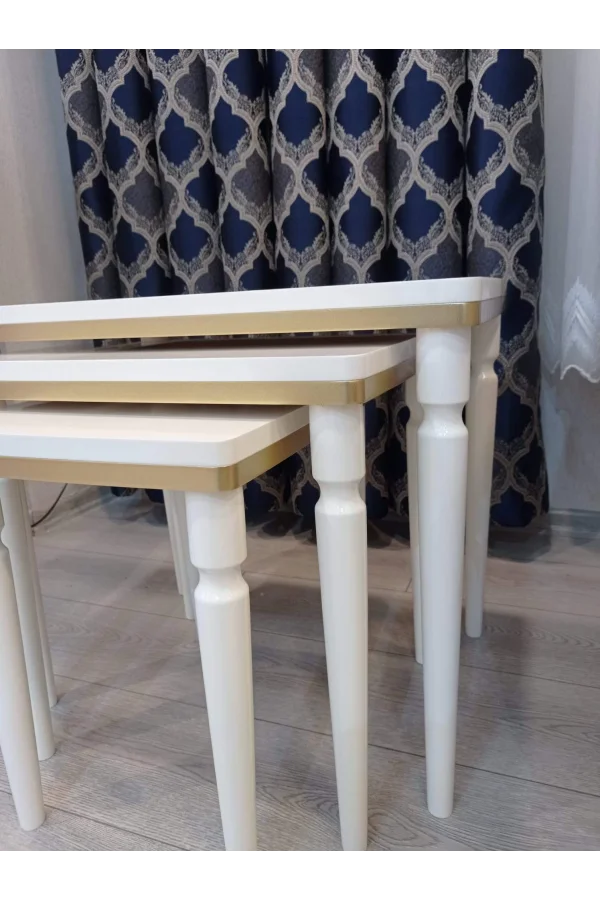 NİVEMESHOME DURU KREM-GOLD 3 PIECES LUX ZIGON