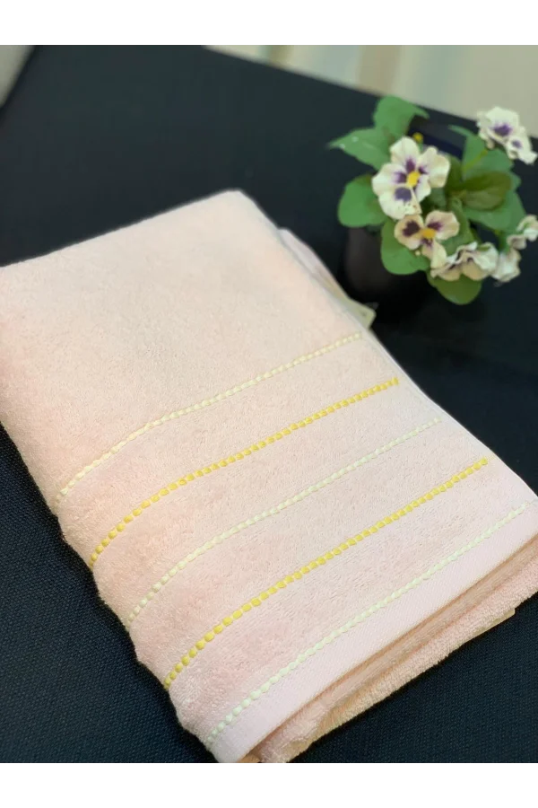 NİVEMESHOME 104 САДОВЫЙ РОЗОВЫЙ ПОЛОТЕНЦЕ ЛИЦЕВОЙ ПЛОТНОСТИ NURPAK