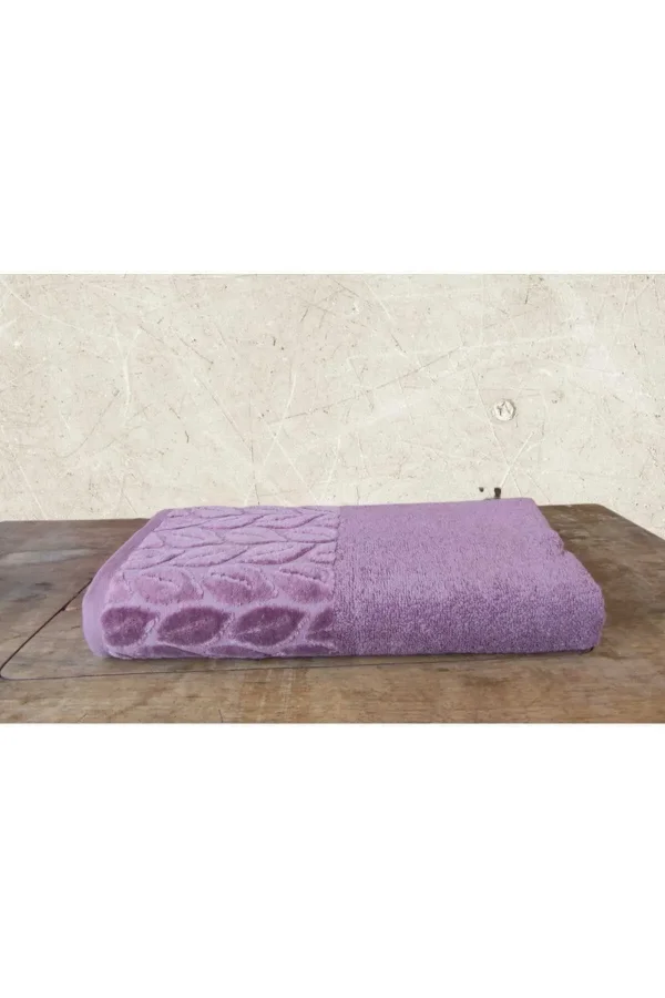 NİVEMESHOME 632 LİLA 90X150 HAZAL BANYO HAVLUSU NURPAK