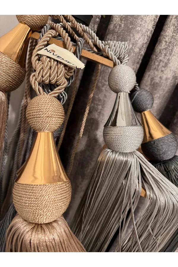 NİVEMESHOME GOLDKETTIGE GOLD-ACCESSORY NEUES MODEL KOFPANG BIRNE BRAZOL